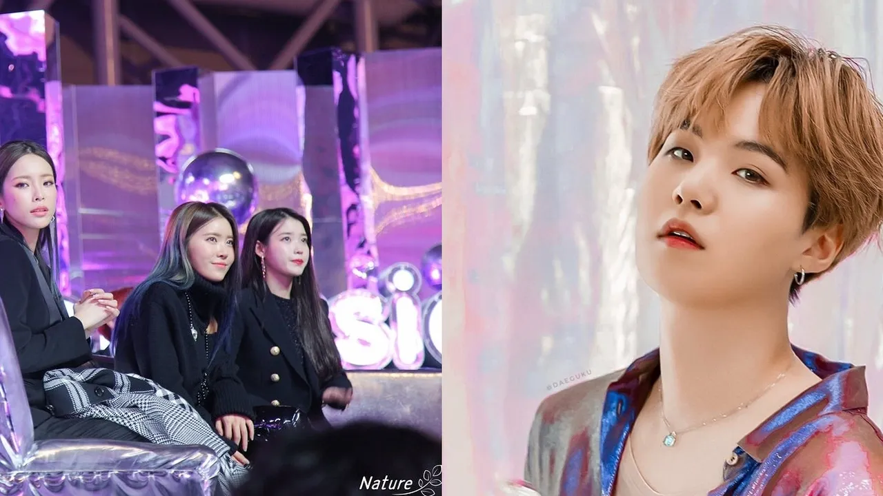 Foto Ini Ramalkan Artis yang Berkolaborasi dengan Suga BTS Secara Berurutan, Ada Suran - IU