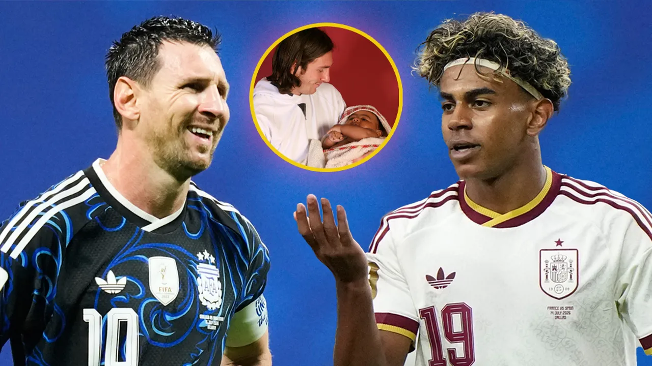 Foto Lionel Messi Memandikan Bayi Lamine Yamal Dikonfirmasi Kebenarannya oleh UNICEF