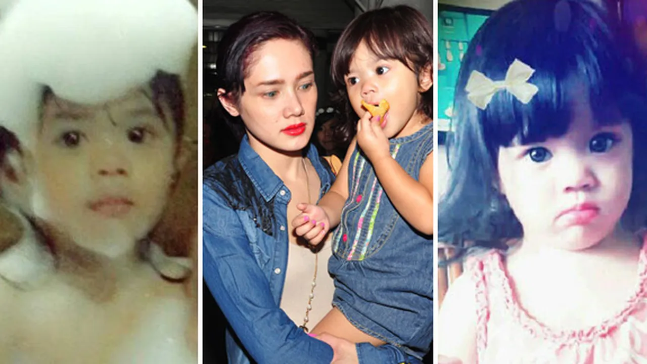 [Foto] Lucunya Safeea, Putri Kecil Mulan Jameela