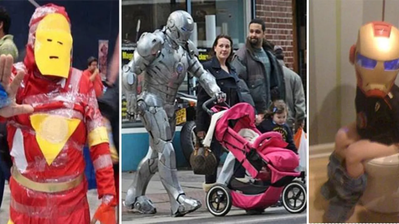 [Foto] Momen Konyol Sang 'IRON MAN'
