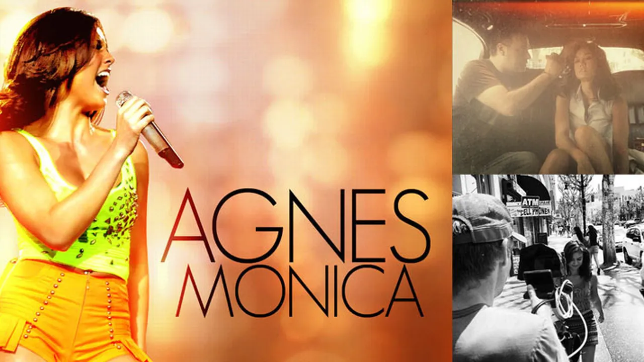 [Foto] Serunya Kegiatan Syuting Agnes Monica di Amerika