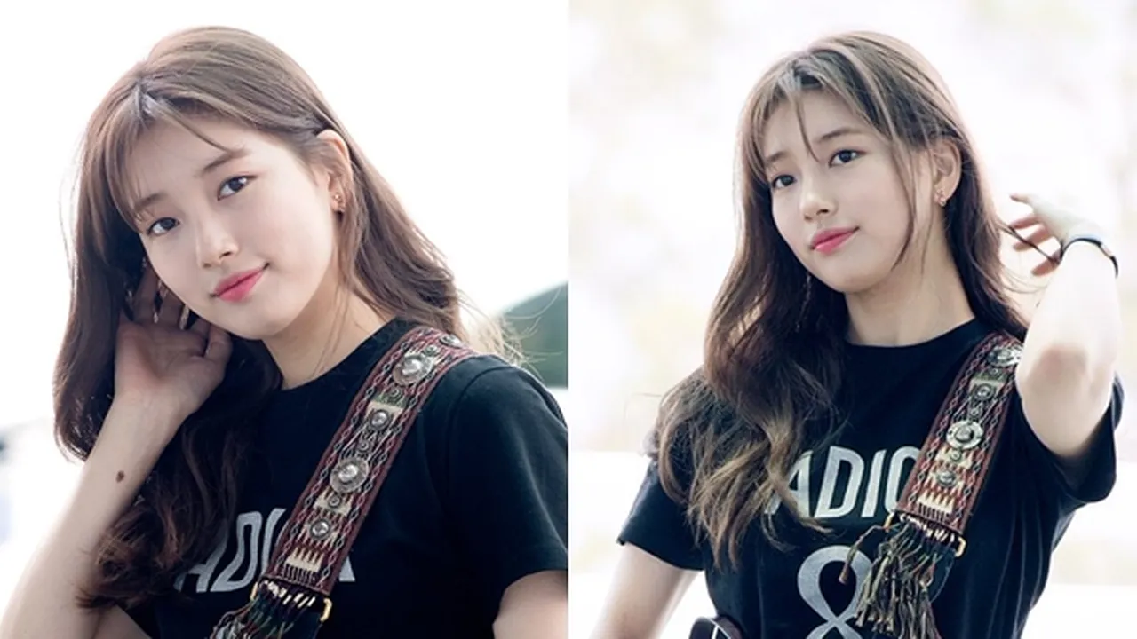 Foto Suzy di Bandara: Pipi Chubby, Rambut Tertiup Angin & Pakai Kaos 12 Juta Foto Suzy di Bandara: Pipi Chubby, Rambut Tertiup Angin & Pakai Kaos 12 Juta