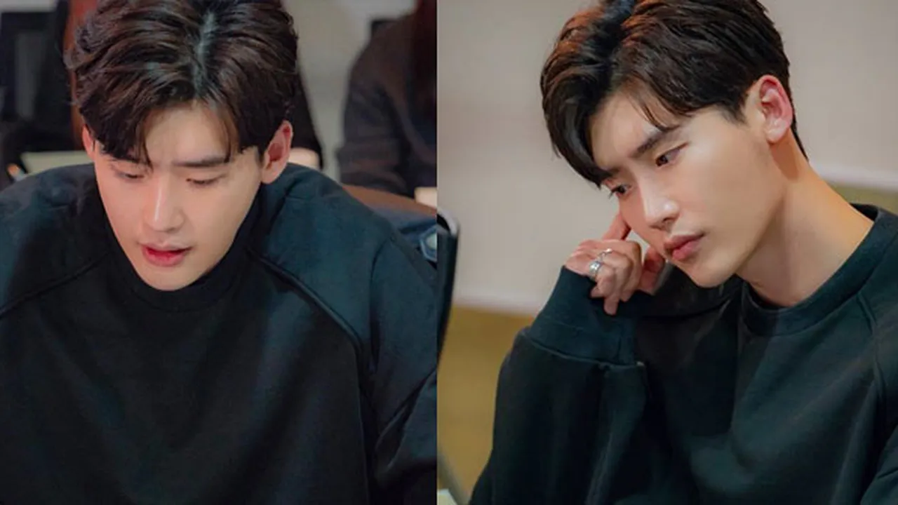 Foto Teaser Lee Jong Suk Dalam Drama Barunya Bareng Lee Na Young, Genius & Ganteng
