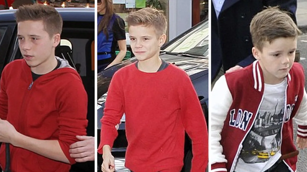 [Foto] Tiga Jagoan David Beckham, Mana Yang Paling Keren?