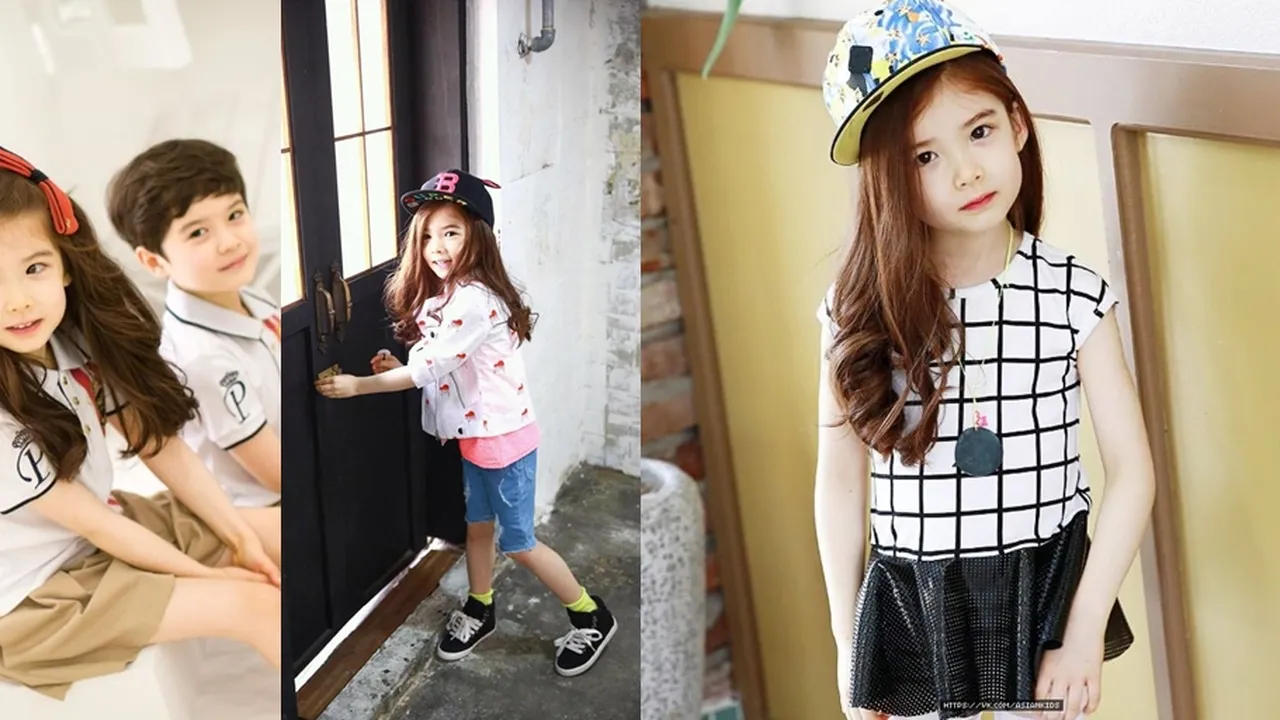 [FOTO] Yuk Kenali Model Cilik Korea-Kanada Lauren Lunde