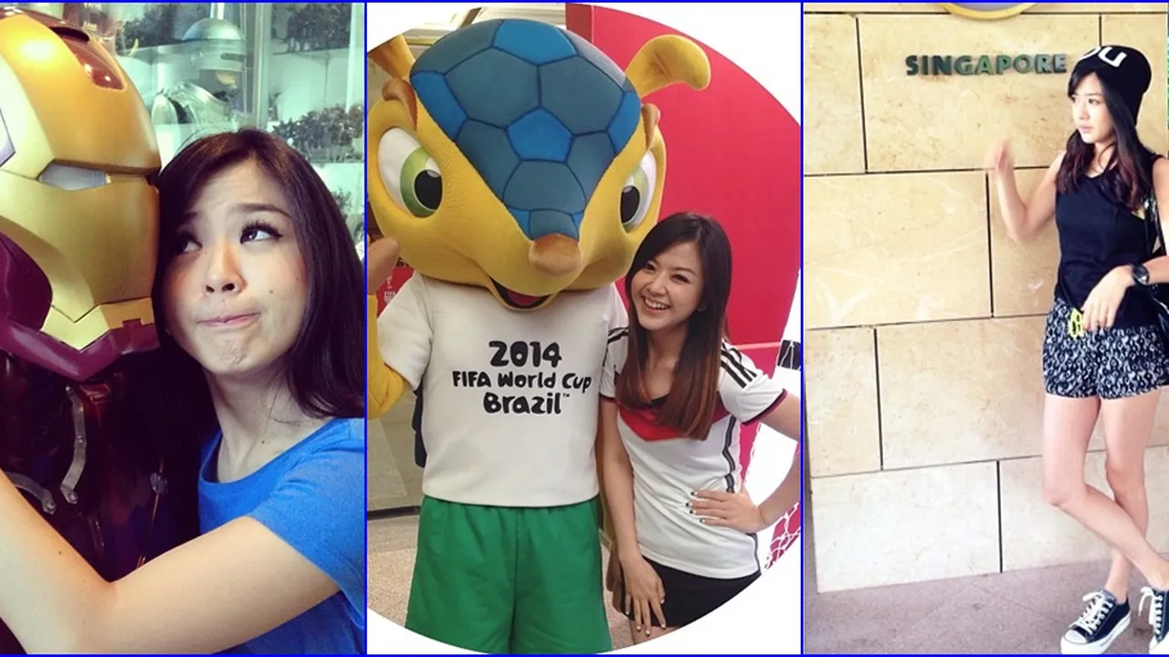 Bukti Cantik Franda, Penggila Bola Pujaan Para Pria