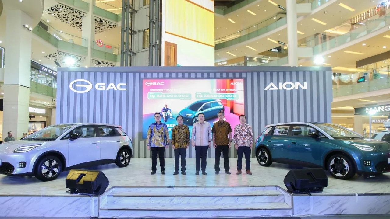 GAC Indonesia Resmi Rilis AION UT, Harga Kompetitif dan Garansi Seumur Hidup