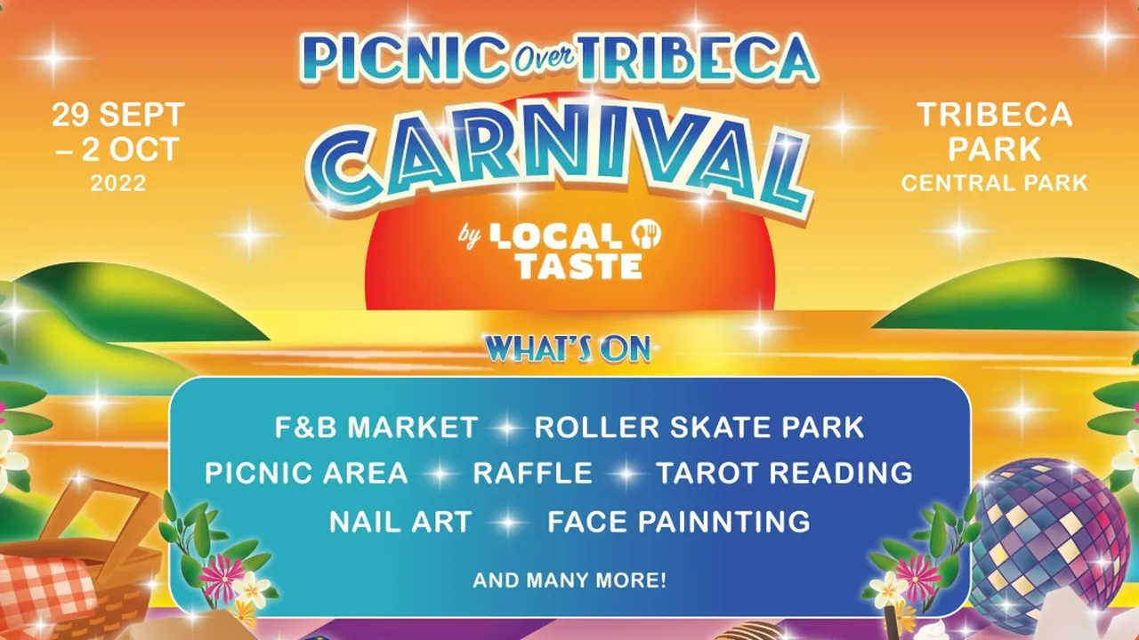 Gandeng Puluhan Tenant, LOCALTASTE Hadirkan Picnic over Tribeca Carnival di Central Park Mall