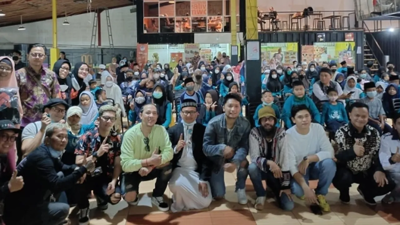 Gandeng Sederet Artis Top, RMI Gelar Aksi Sosial Peduli 1000 Yatim di 5 Kota di Indonesia