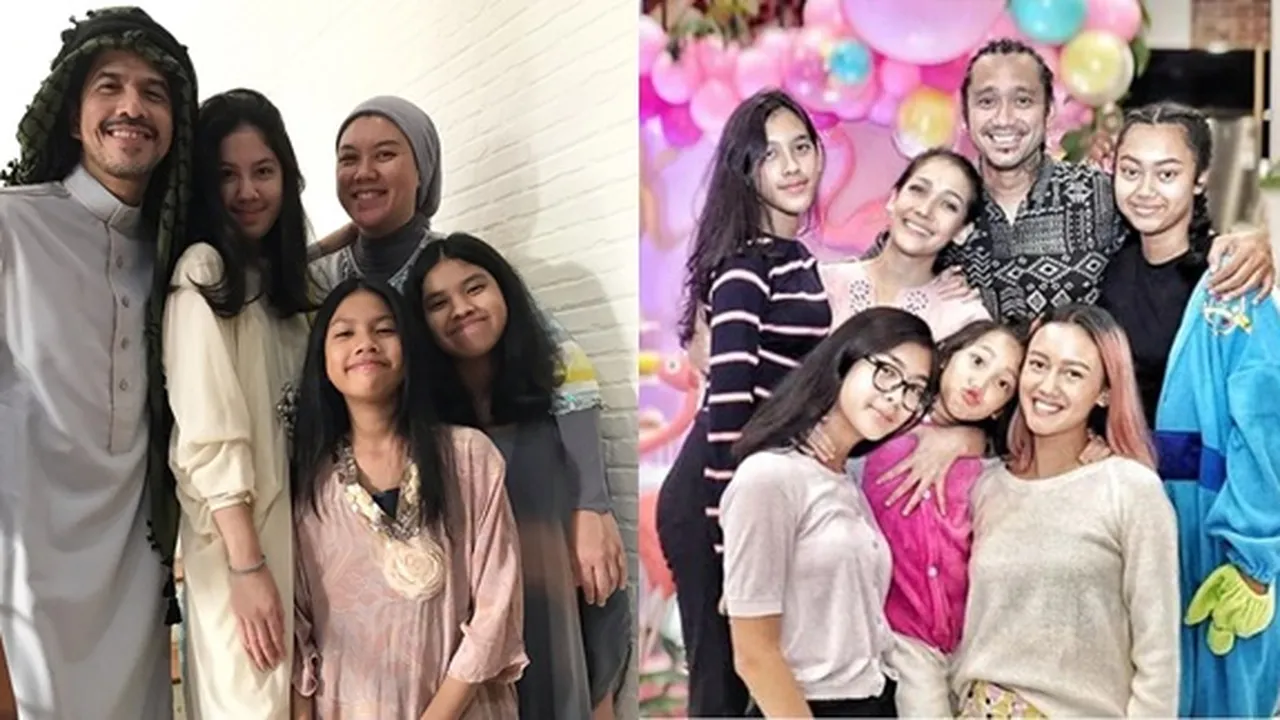 Ganteng Sendiri di Rumah, 6 Seleb Pria Ini Punya Banyak Anak Tapi Perempuan Semua