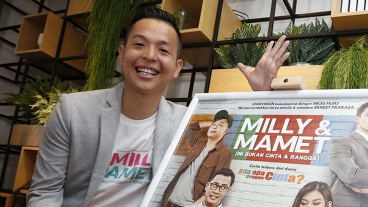 Gara-Gara 'MILLY & MAMET', Rumah Tangga Ernest Prakasa dan Meira Diuji