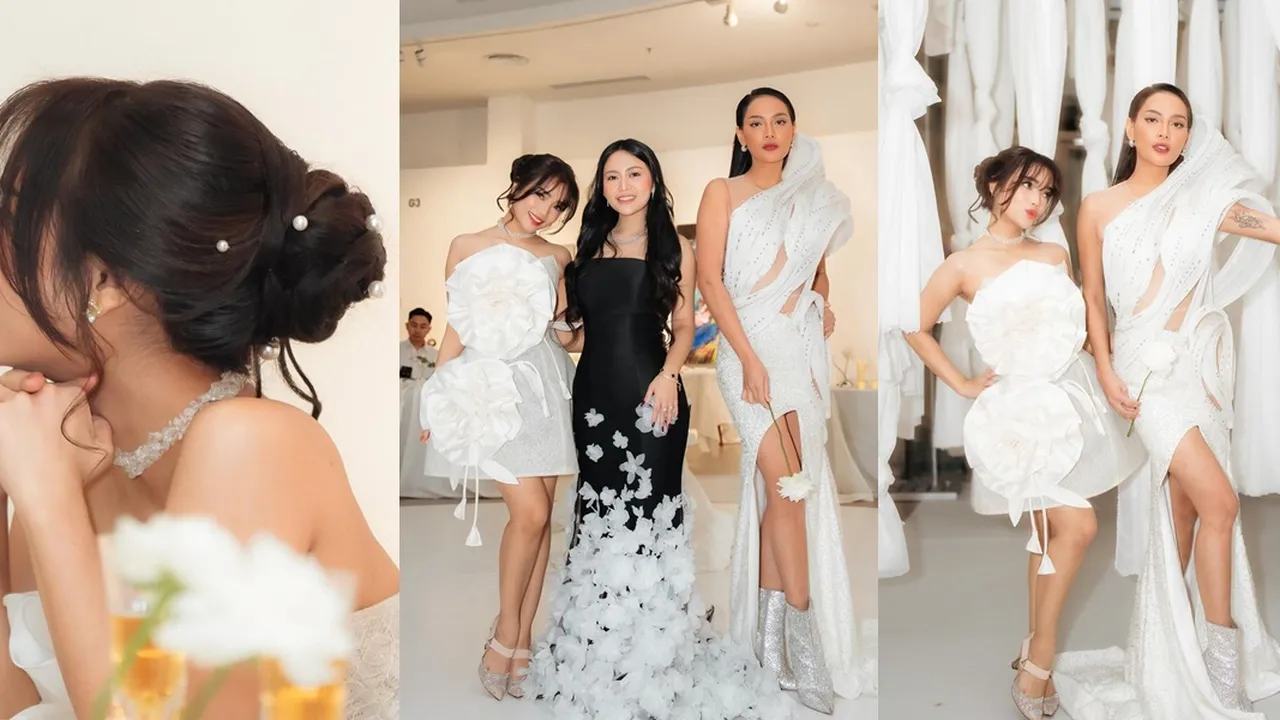 Gaya Fuji di Birthday Dinner Rachel Vennya, Bajunya Gak Pernah Gagal - Dipuji bak Peri