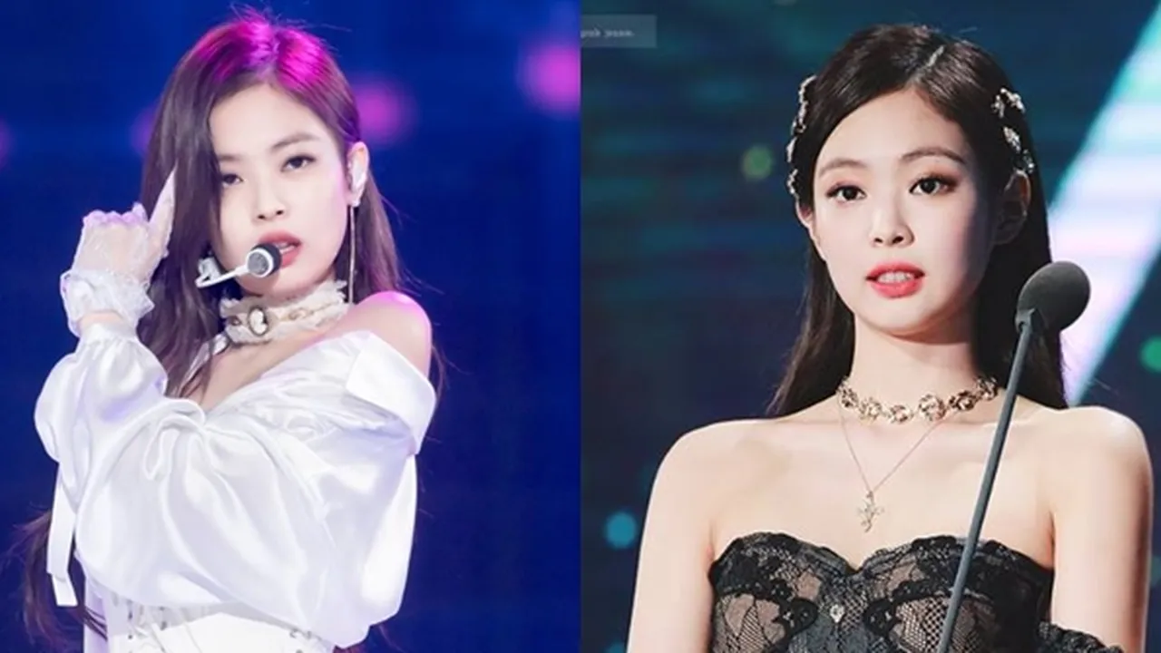 Gaya Kece Jennie BLACKPINK Pakai Korset & Bustier di Golden Disc Awards 2019