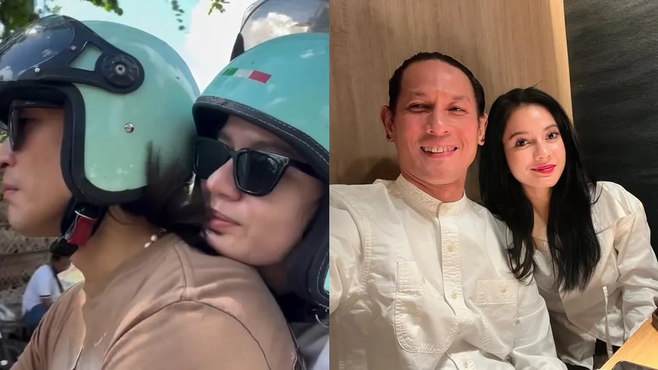 Gaya Pacaran Green Flag Ala Chef Juna & Citra Anidya, Romantis Pasangkan Helm dan Keliling Bonceng Motor Gaya Pacaran Green Flag Ala Chef Juna & Citra Anidya, Romantis Pasangkan Helm dan Keliling Bonceng Motor