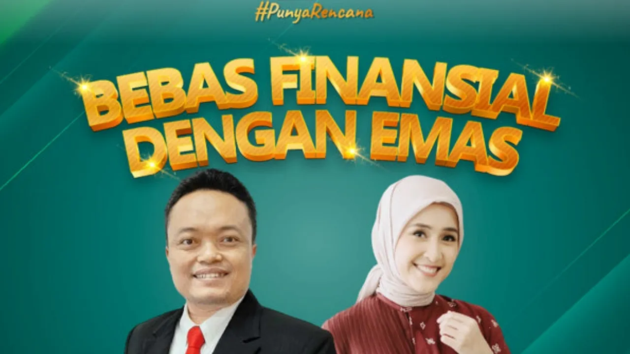 Gelar Webinar Bebas Finansial dengan Emas, Pegadaian Giveaway Emas Hingga Headset!