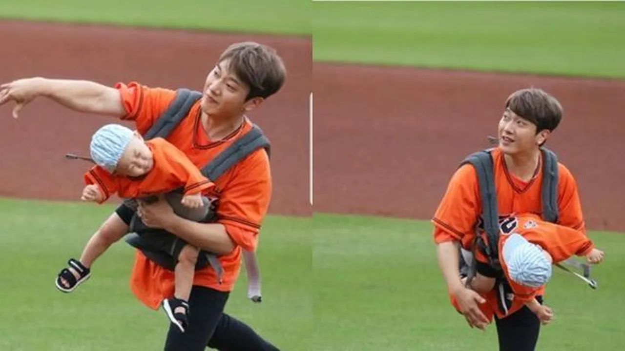 Gendong Anak Sambil Lempar Bola, Minhwan FT Island Dapat Hujatan