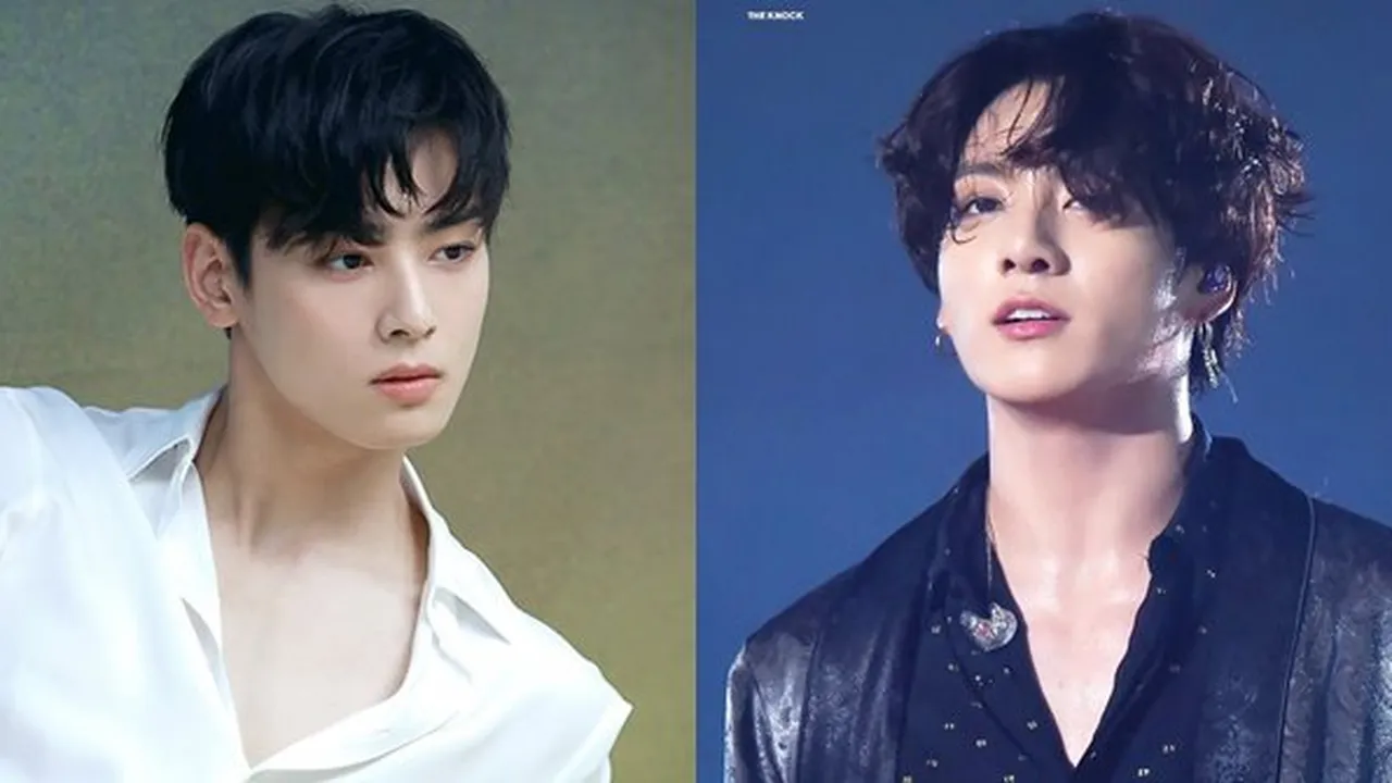 Geng Line 97 Kumpul, Bertabur Idol Visual Good Looking: Cha Eun Woo - Jungkook BTS