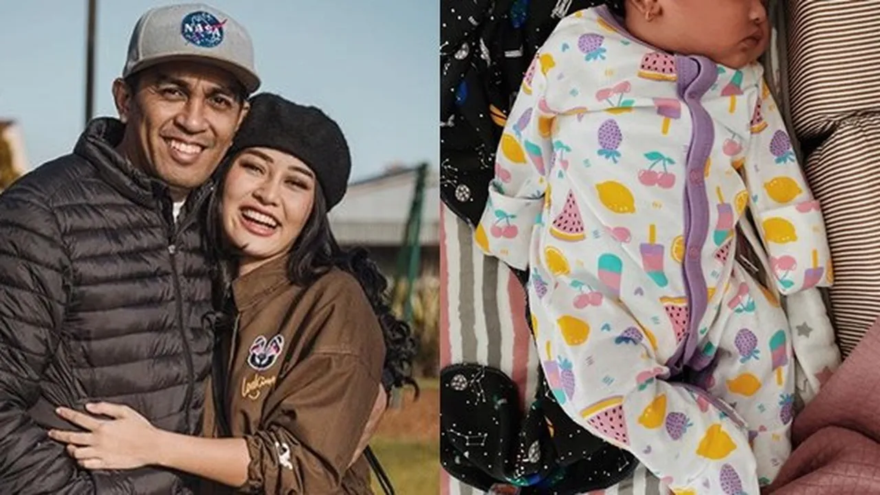 Gewa Anak Mutia Ayu dan Mendiang Glenn Fredly Kini Sudah Berusia Dua Bulan