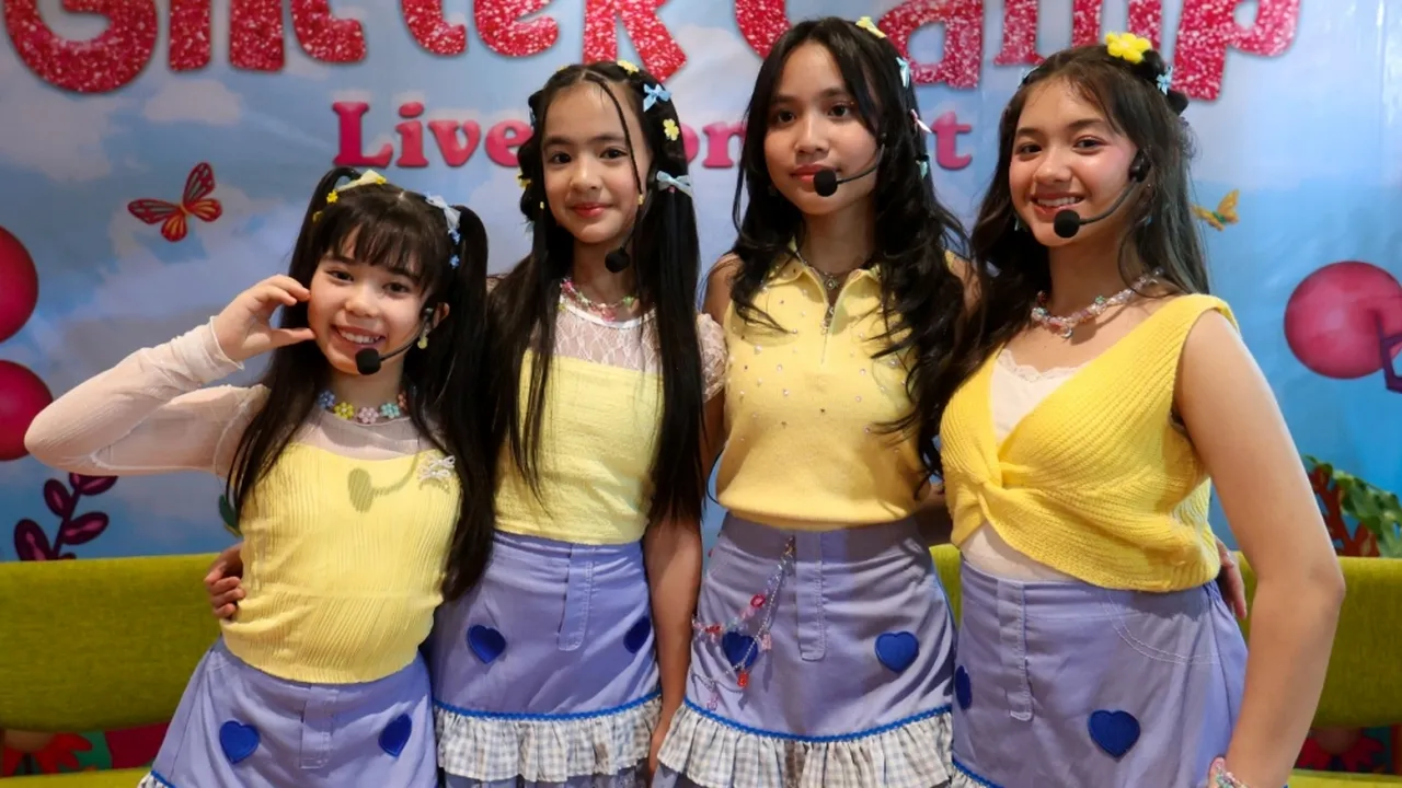 Girl Group Anak Glitter Gelar Konser Tunggal: Intimate, Hangat, & Penuh Warna