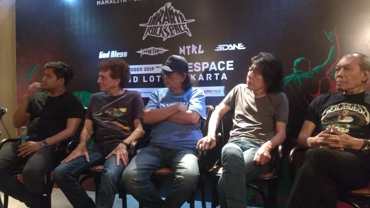 God Bless, Edane, Jamrud dan NTRL Siap Hibur Pecinta Rock di Jakarta Rock Space