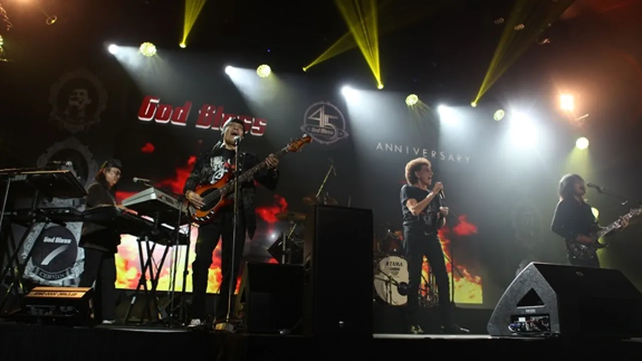 God Bless Rayakan Anniversary ke-47, Warnai Industri Musik Selama 4 Dekade
