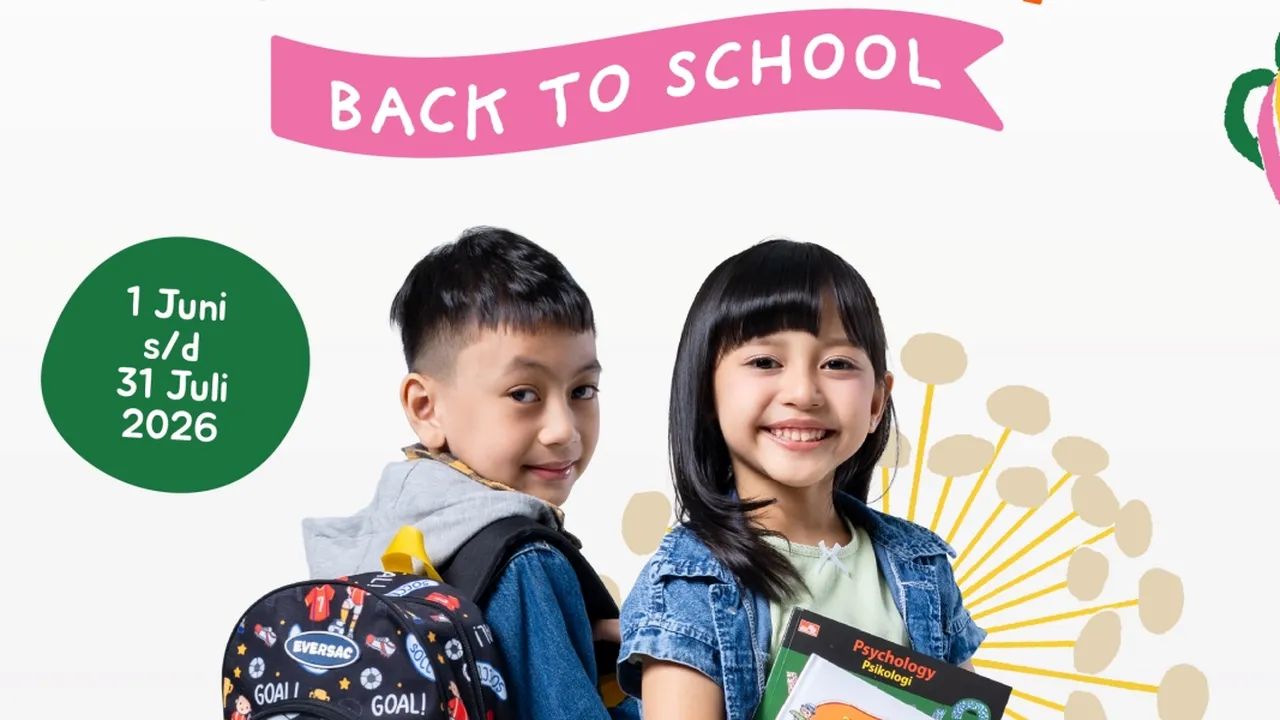 Gramedia Ajak Pelajar Sambut Tahun Ajaran Baru Lewat Promo Menarik, Workshop Kreatif, dan Hadiah Spektakuler