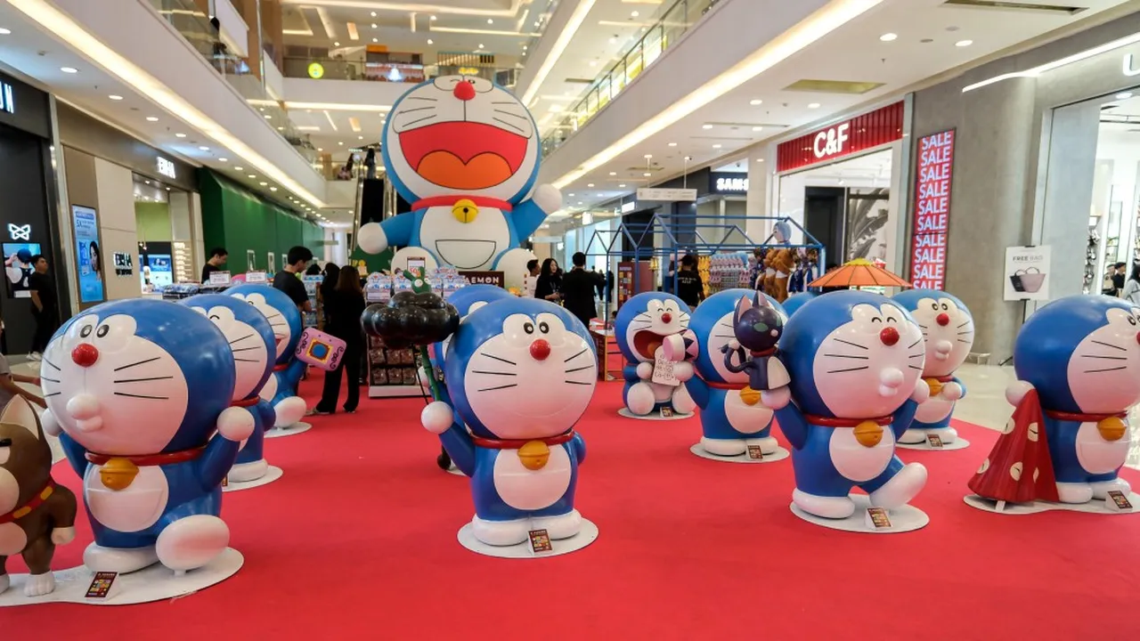 Grand Galaxy Park Hadirkan Doraemon Fun Holiday Pop Up Store