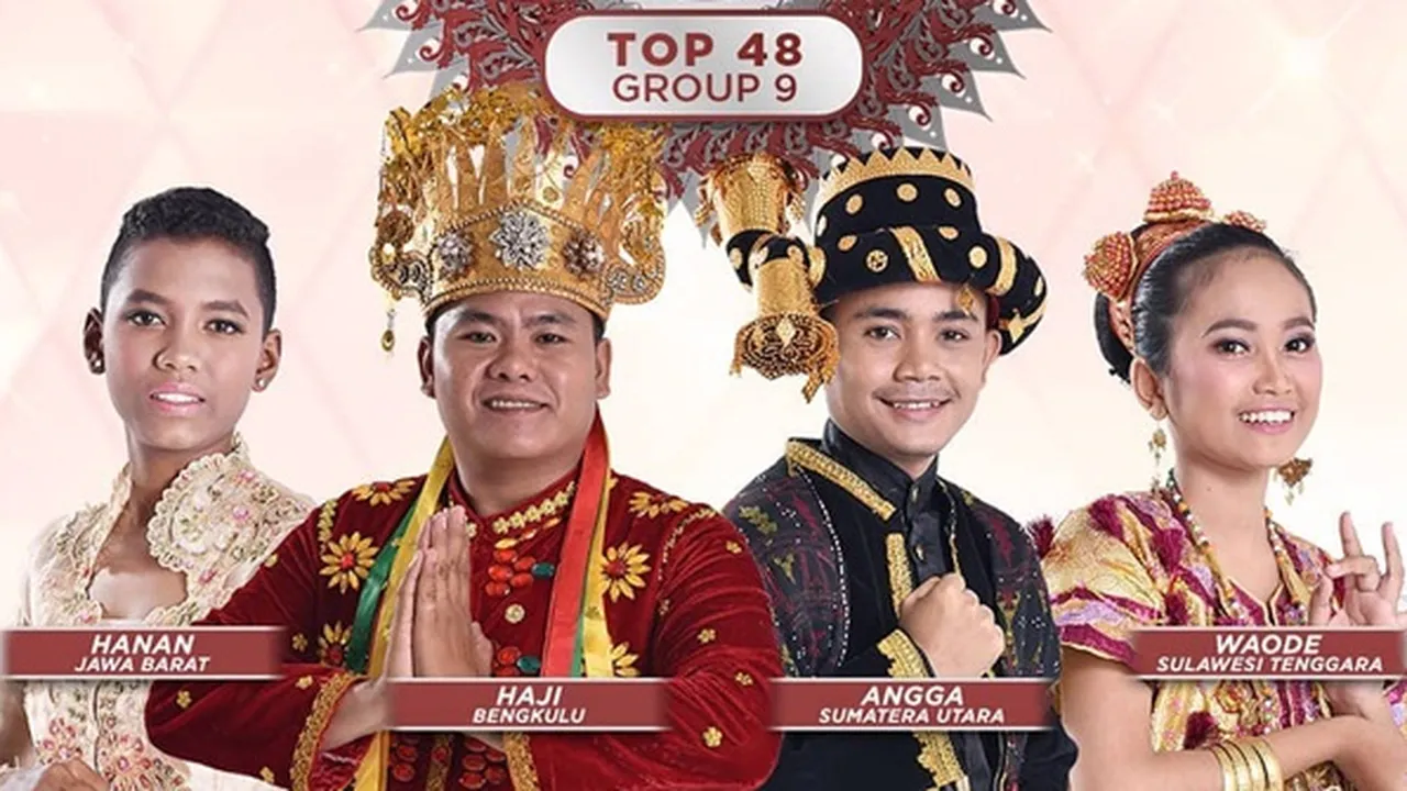 Grup 9 Top 48 LIDA 2019: Waode Duta Sulawesi Tenggara Tersenggol