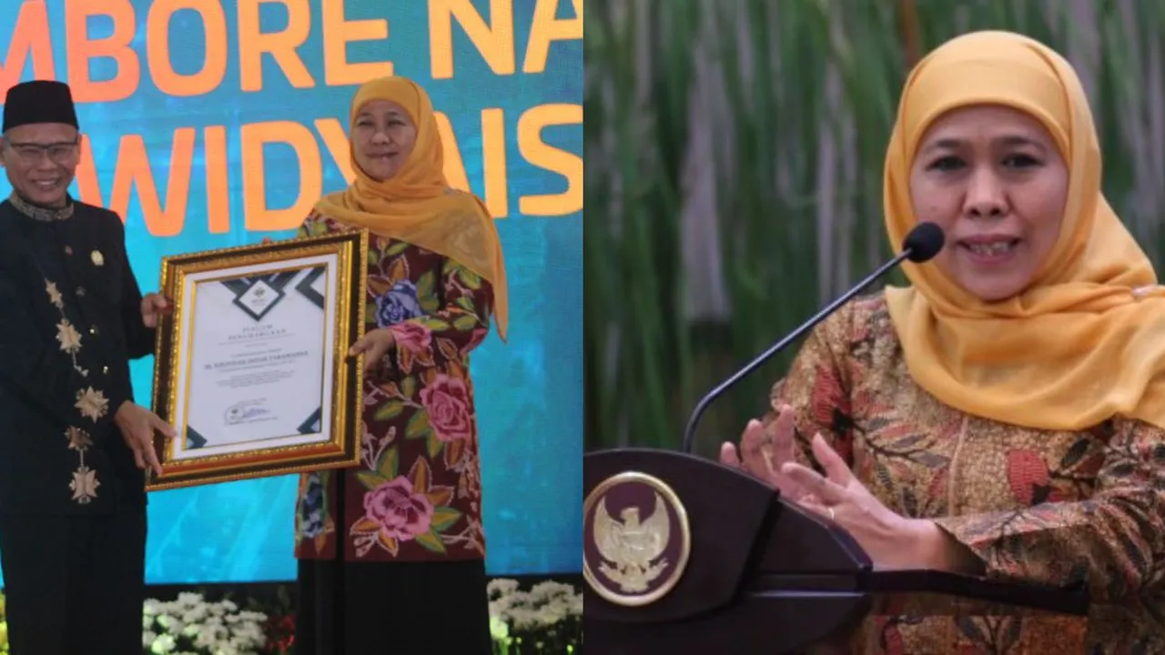 Gubernur Jawa Timur, Khofifah Indar Parawansa Sah Menjadi Anggota Asosiasi Pekerja Widyaiswara