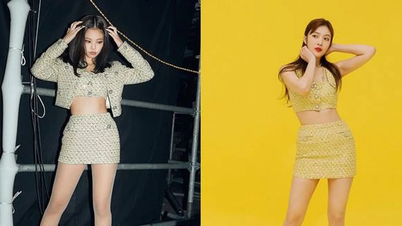 Gunakan Baju yang Sama, KLovers Pilih Jennie BLACKPINK Atau Joy Red Velvet?