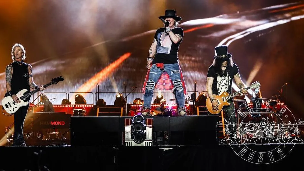 Guns N Roses Manggung di GBK, Jokowi Bakal Nonton?
