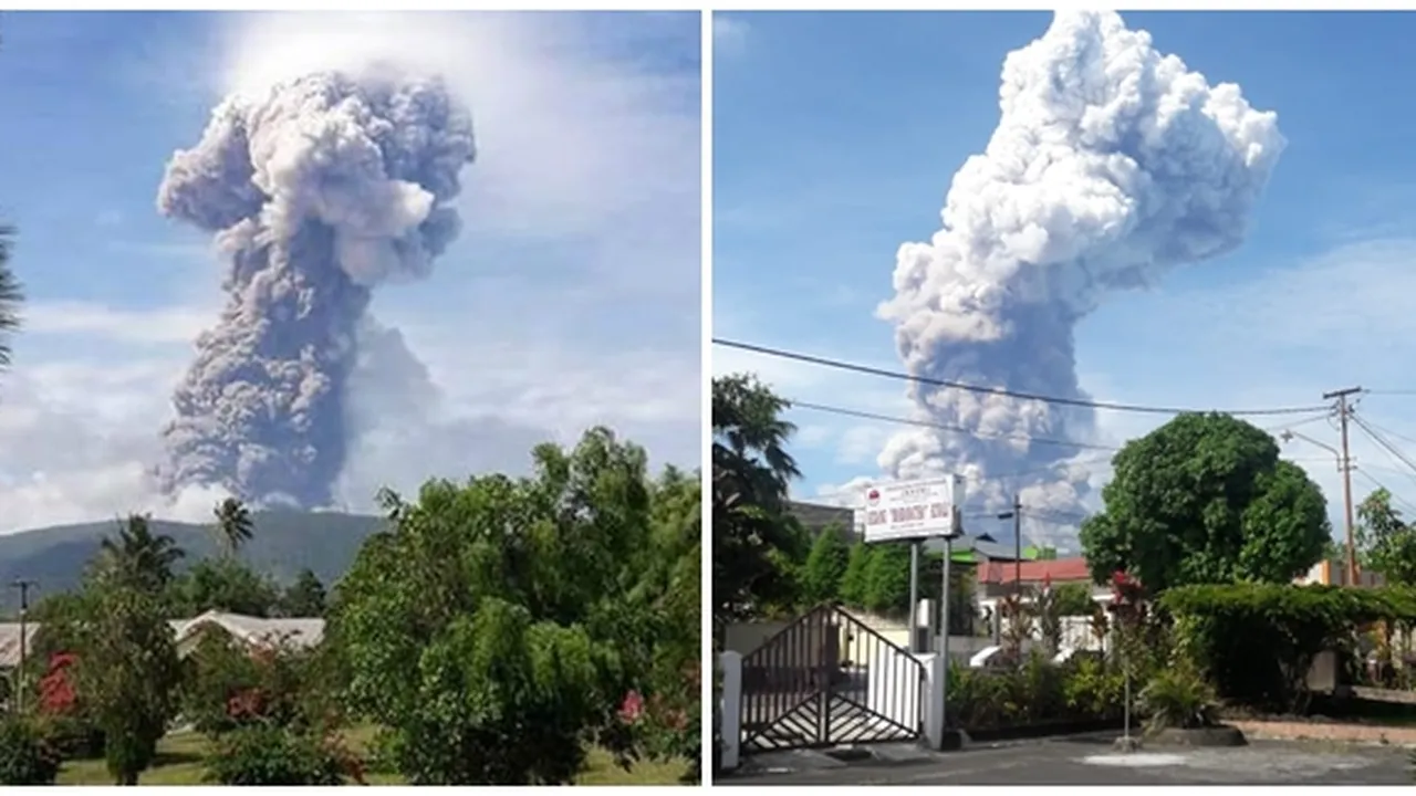 Gunung Soputan Meletus, Penyebabnya Karena Gempa Palu & Donggala?