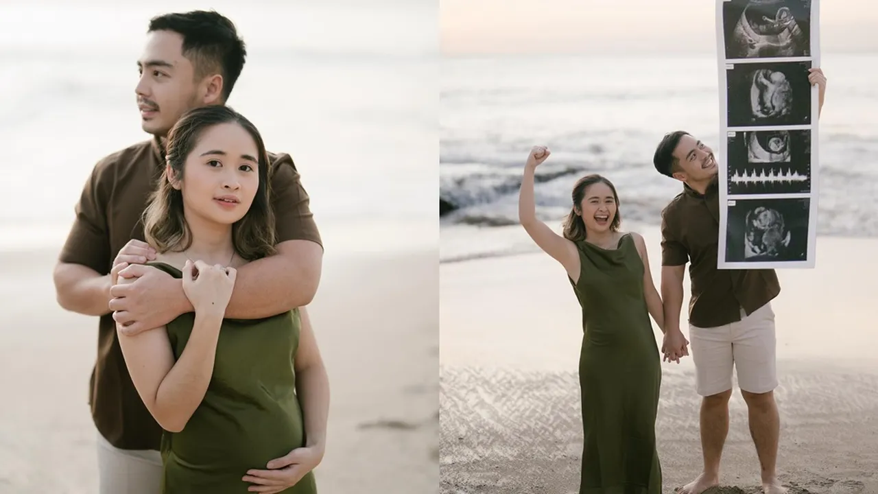 Hamil Anak Pertama, 7 Potret Baby Bump Gritte Agatha yang Sudah Terlihat