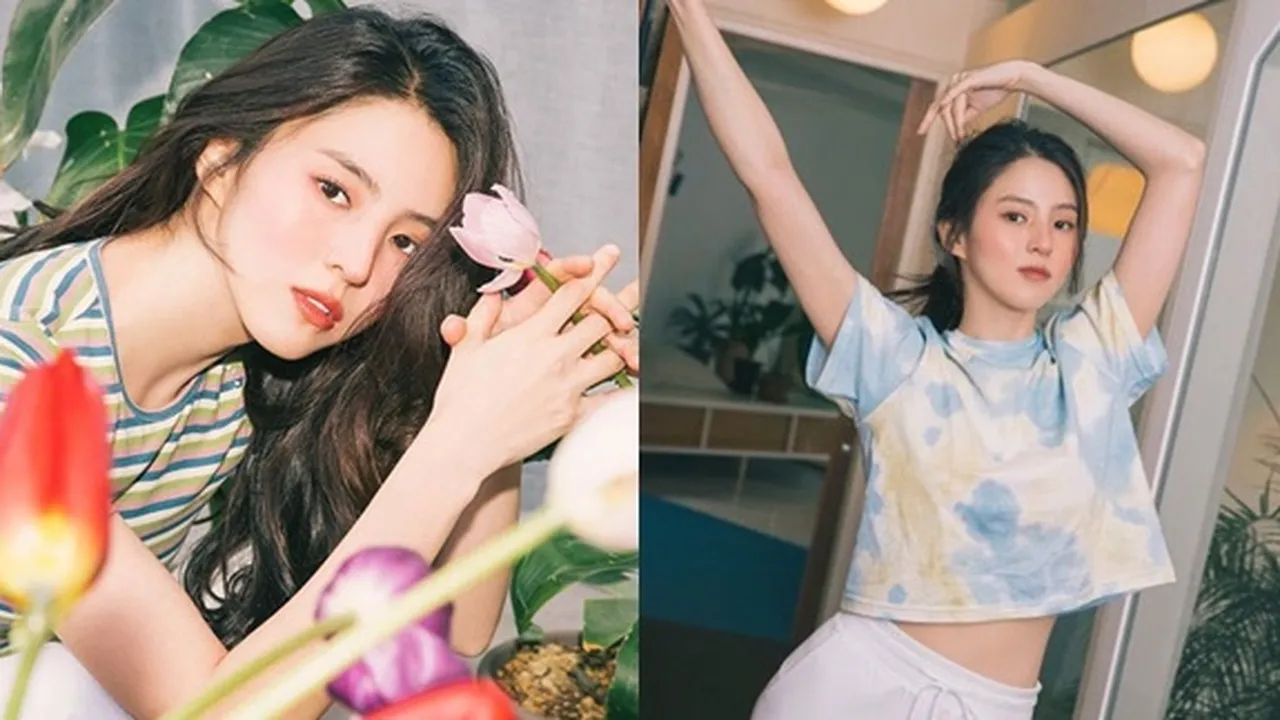 Han So Hee Pancarkan Pesona Cantik dan Hangat di Pemotretan Musim Semi BARREL
