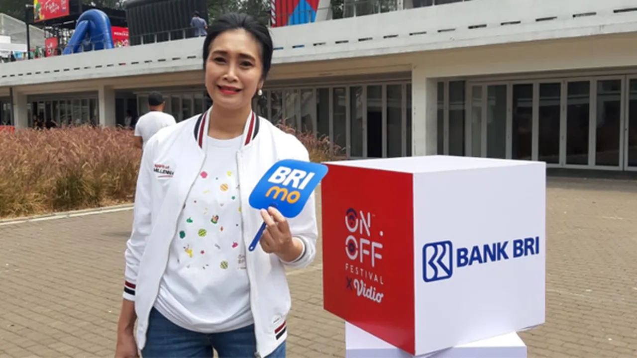 Handayani Direktur Konsumer BRI Antusias dengan Acara 'ON OF FESTIVAL 2019'