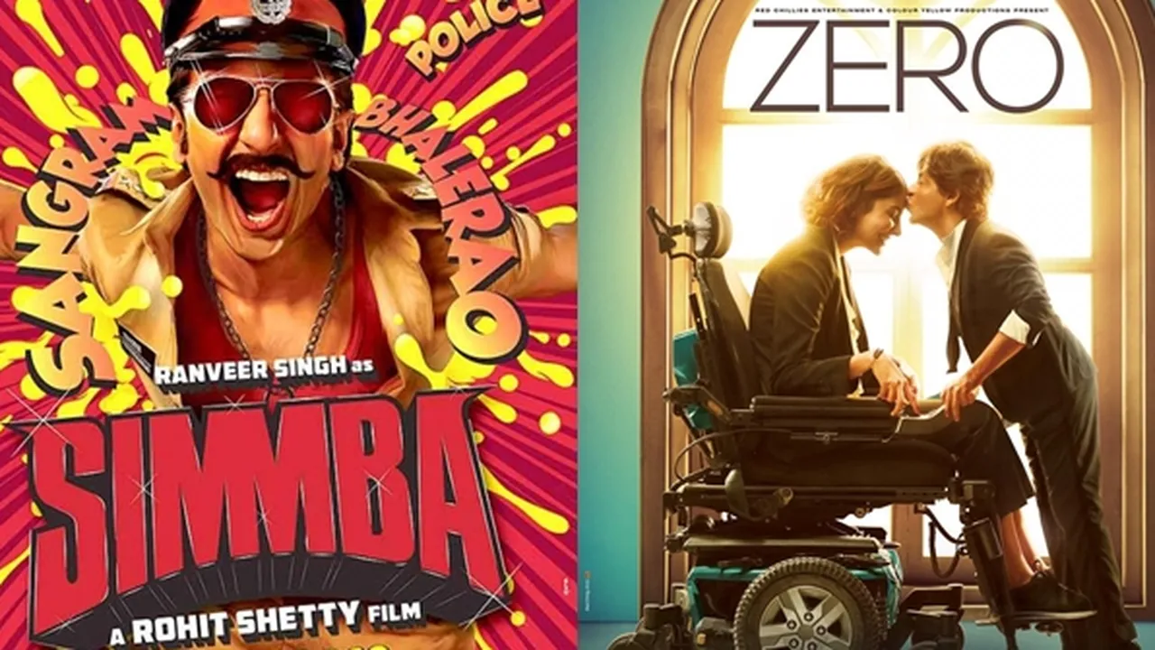Hanya Dalam 5 Hari, Film 'SIMMBA' Ranveer Singh Libas 'ZERO' Shahrukh Khan