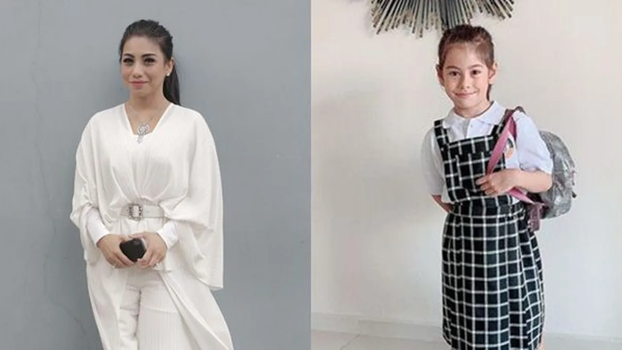 Hari Pertama Masuk Sekolah, Kecantikan Elif Kayla Anak Siti Perk Jadi Sorotan