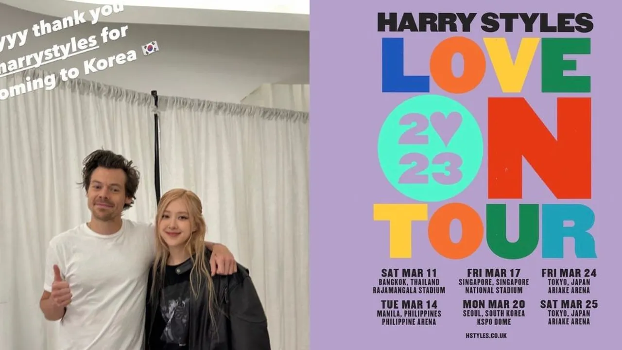 Harry Styles Konser di Korea, Member BLACKPINK & BTS Ikut Meramaikan