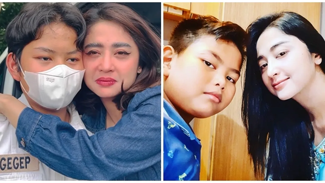 Harus Berpisah Sementara, 8 Potret Dewi Perssik dan Gabriel Anak Angkatnya - Disayang bak Anak Kandung Sendiri