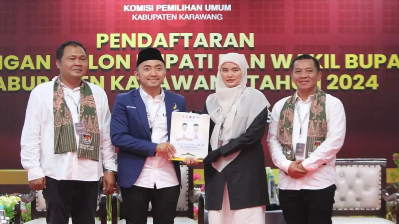 Hasil Quick Count Pilkada Karawang 2024, Aep-Maslani Unggul