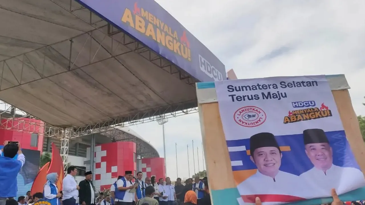 Hasil Quick Count Pilkada Sumatera Selatan 2024, Herman Deru-Cik Ujang Unggul