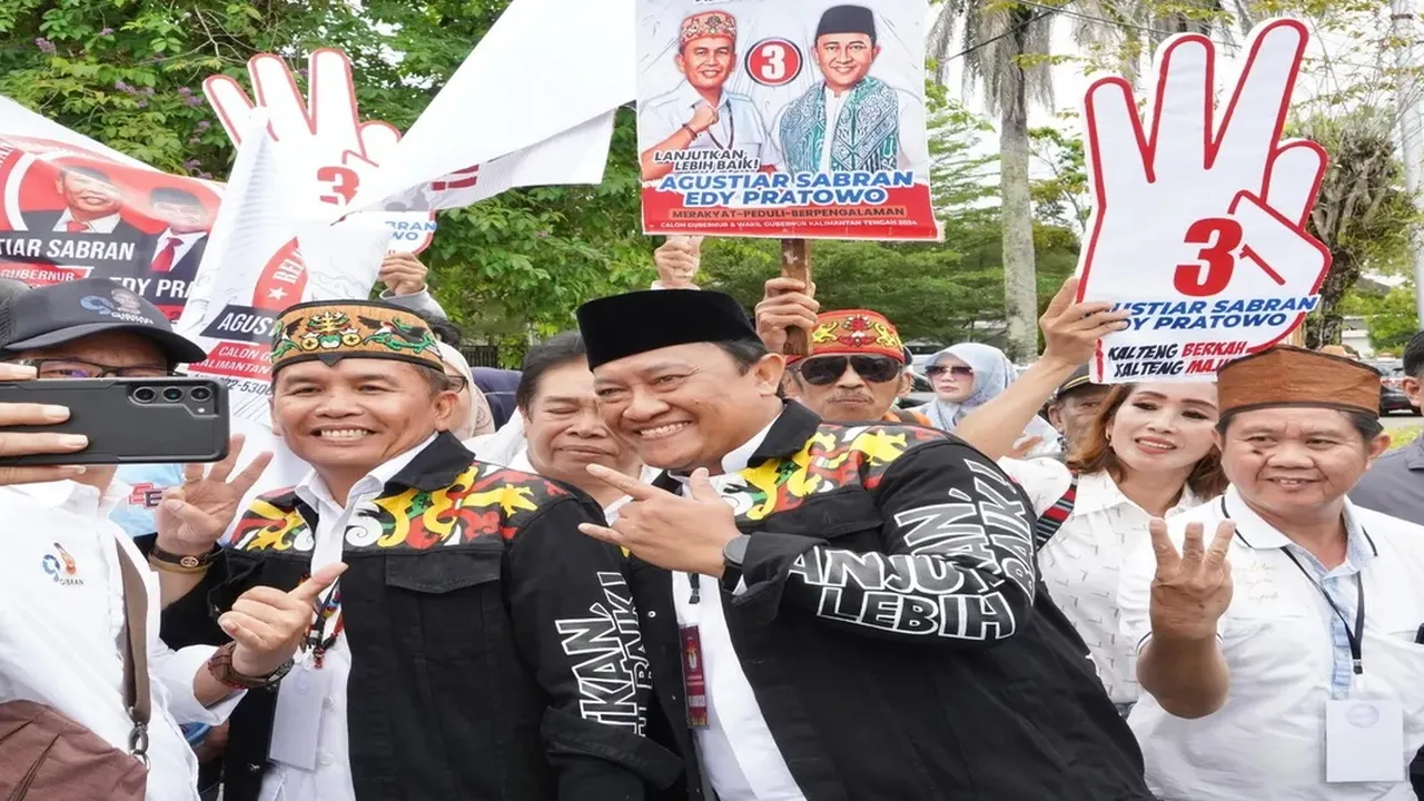 Hasil Rekapitulasi KPU Tunjukkan Keunggulan di Pilgub Kalteng, Agustiar Sabran Meloncat ke Puncak