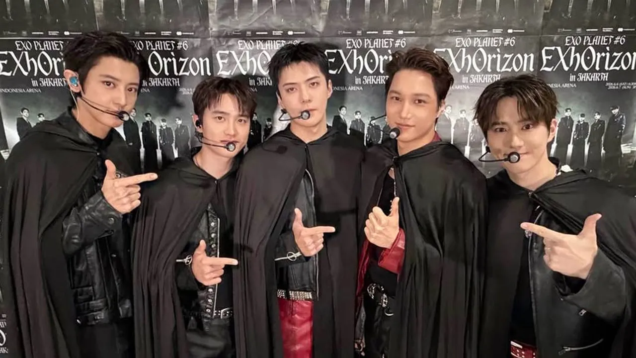 Highlight Konser EXO PLANET #6 - EXhOrizon in Jakarta, Penuh Suka Cita