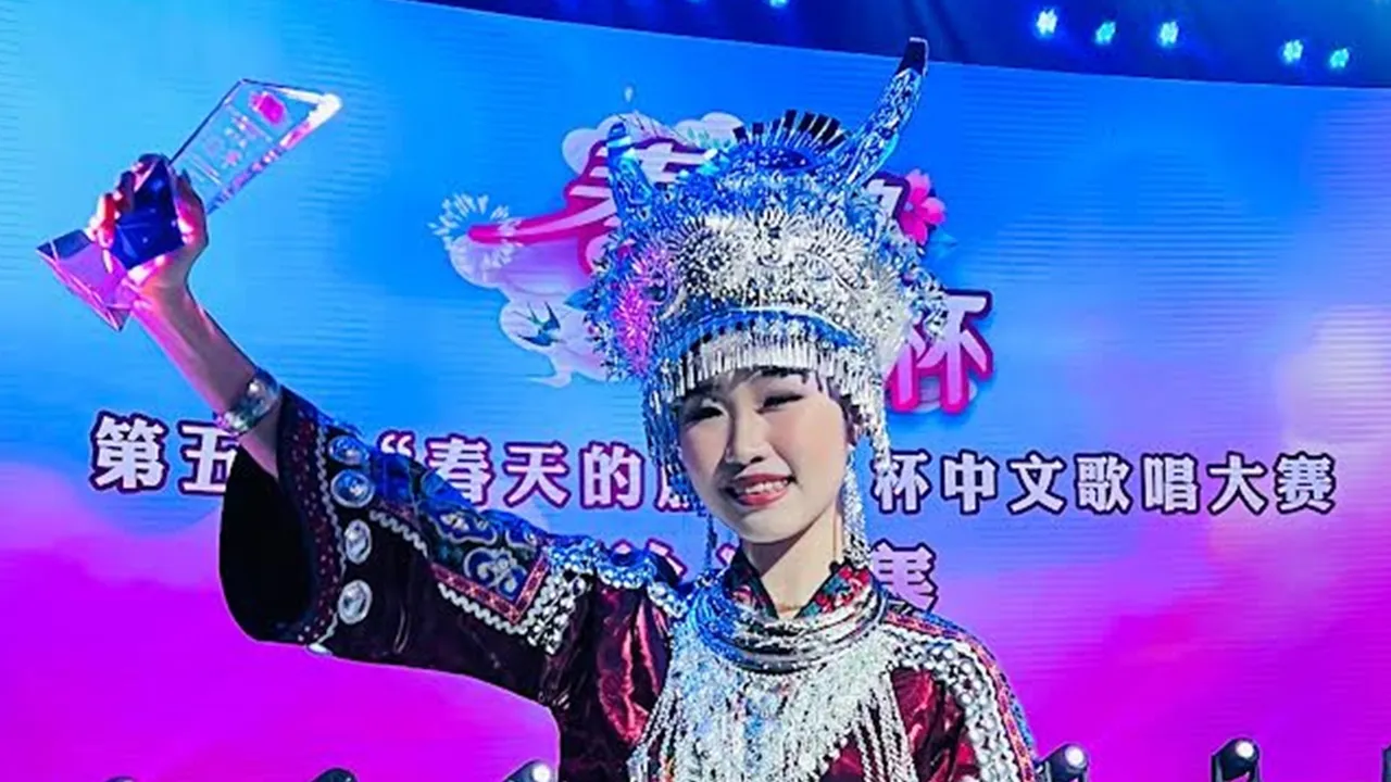 Hitadewi Abhassara Raih Juara di Kompetisi Piala Melodi Musim Semi di China