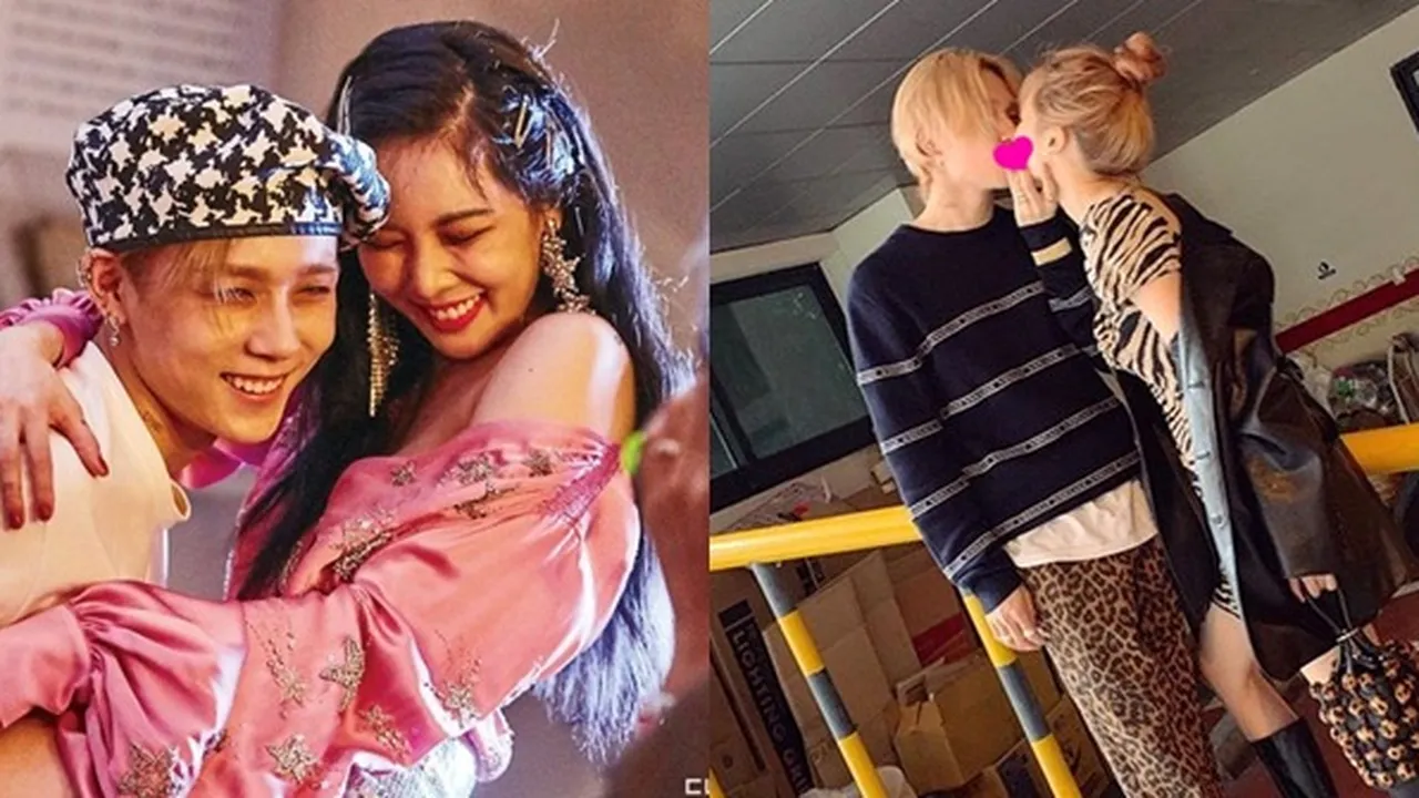 HyunA Posting Foto Ciuman dengan E'Dawn, Begini Komentar Dari Netizen