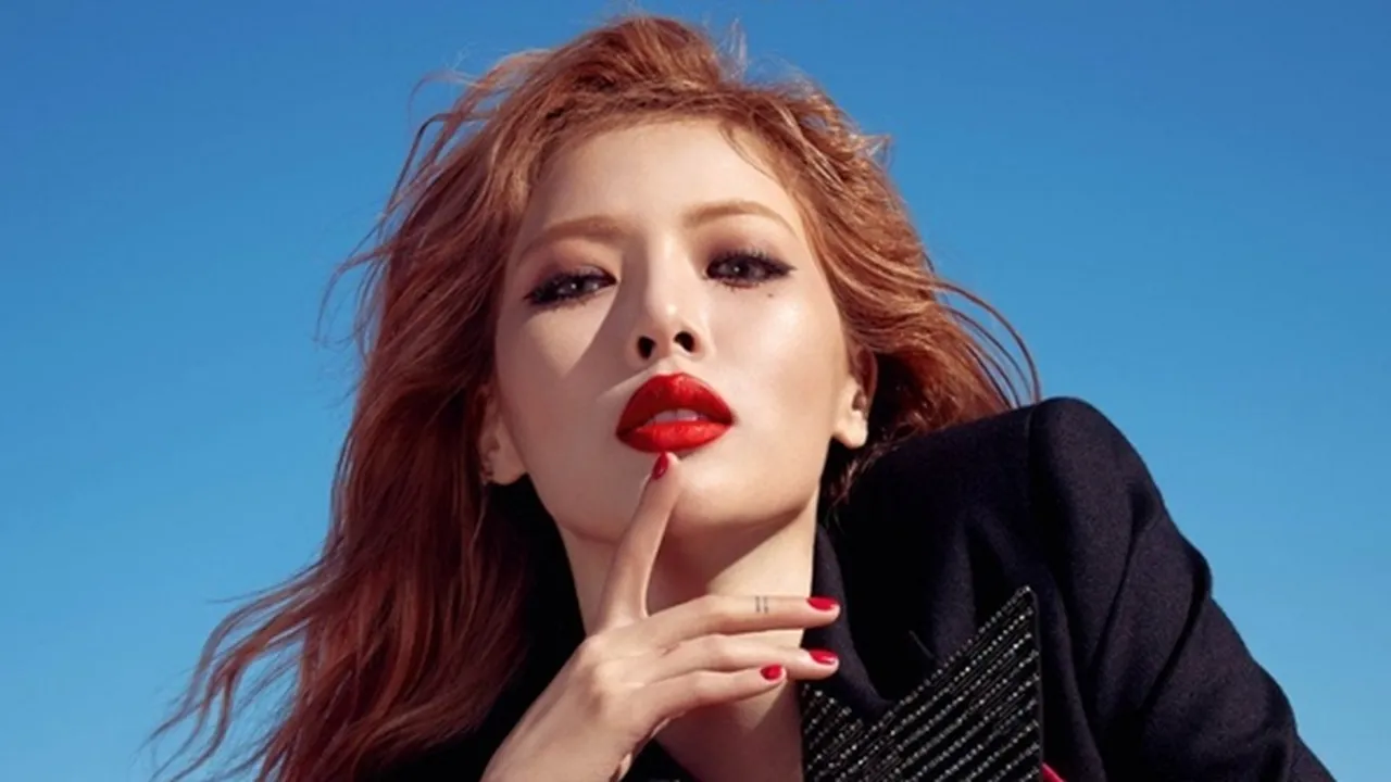 HyunA Tampilkan Konsep Imut untuk Photoshoot Musim Semi