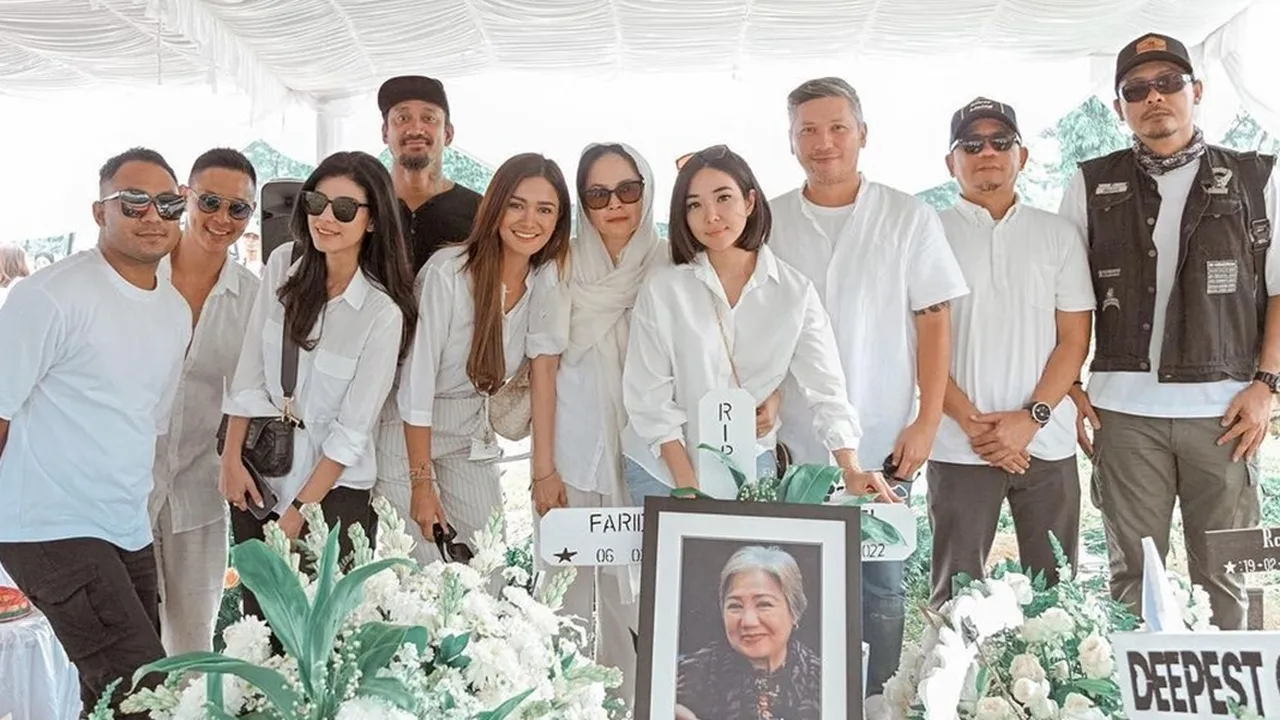 Ibunda Gading Marten Meninggal Dunia, Gisella Anastasia Hadiri Pemakaman