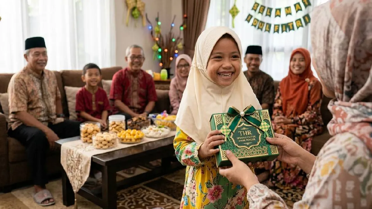Ide THR Lebaran Anak Edukatif Selain Uang Tunai, Menarik dan Berkesan