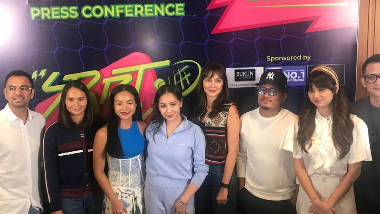 Ikut Tenis Sport Party, Luna Maya Deg-degan