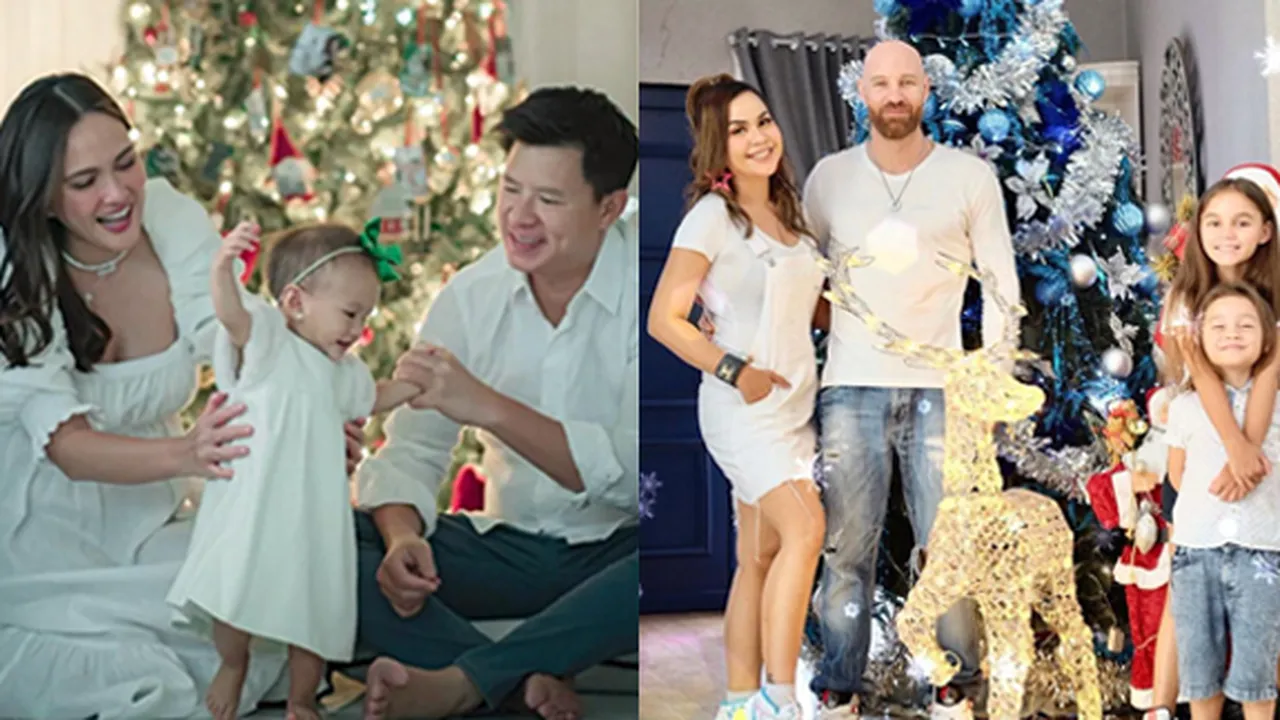 Ikuti Protokol Kesehatan, Shandy Aulia dan Melaney Ricardo Rayakan Natal di Rumah Bareng Keluarga